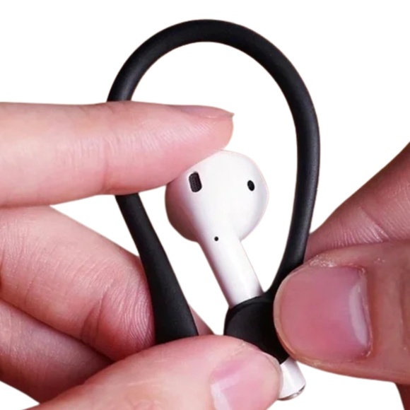Apple AirPods Silicone Ear Hooks – Anti-Loss – New - Picture 2 of 2